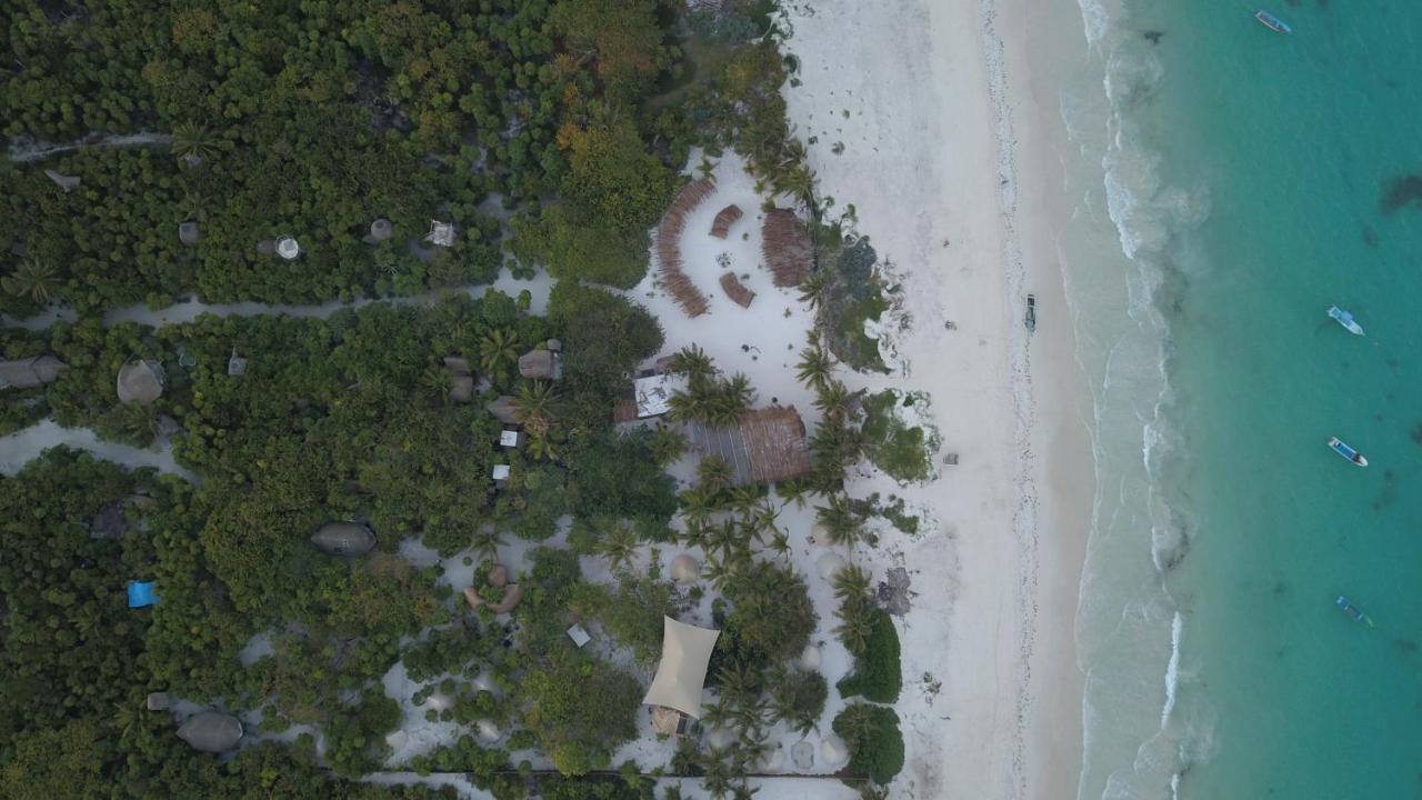 Glamp Ikal Tulum Hotell Exteriör bild
