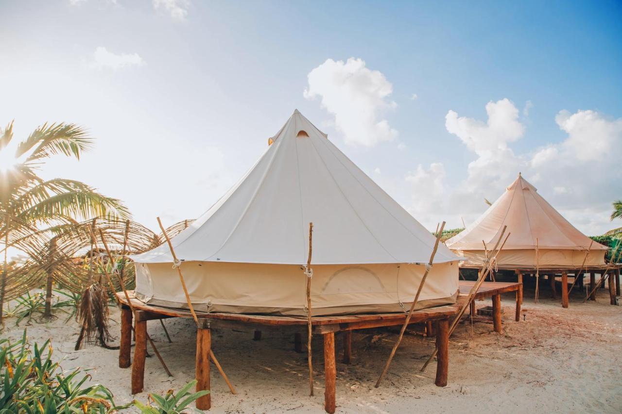 Glamp Ikal Tulum Hotell Exteriör bild