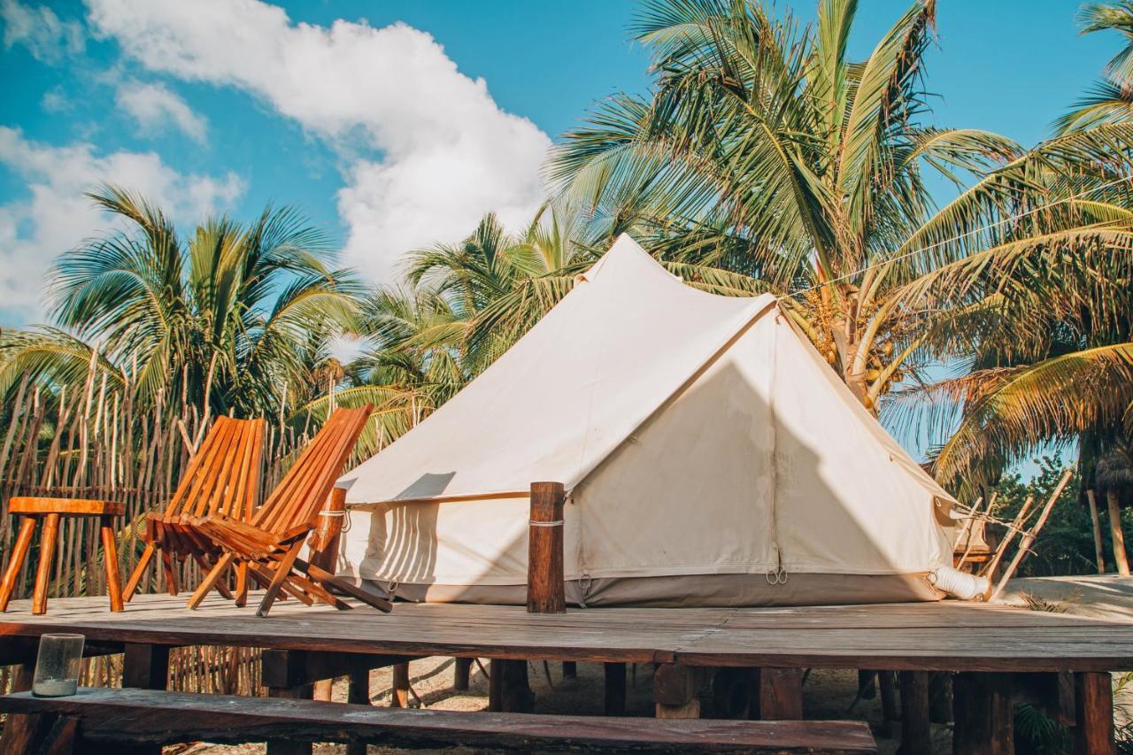 Glamp Ikal Tulum Hotell Exteriör bild
