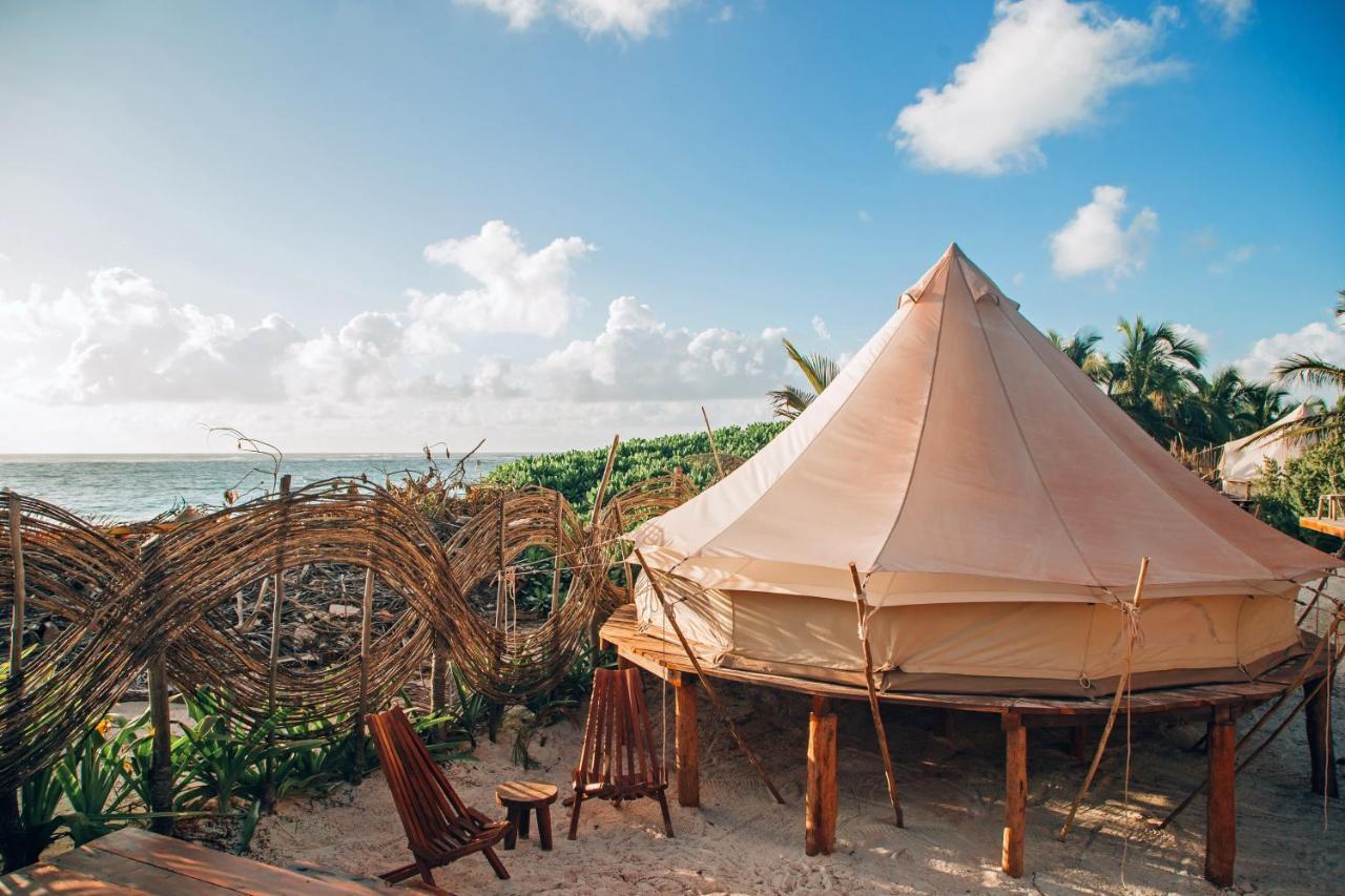 Glamp Ikal Tulum Hotell Exteriör bild